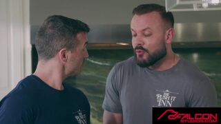 Seth Peterson and Sean Xavier go wild with deepthroating and rimming in Falcon Studios