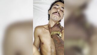 Watch TheViciousGabe's skinny body take on a massive BBC in doggystyle with no protection - 2 image