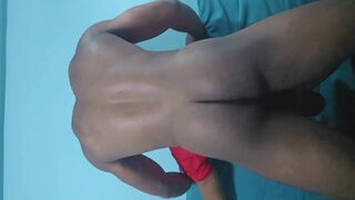 Luccas Melo smothers hung black dude with her juicy ass & gives him a raw blowjob - 12 image