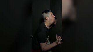 Watch Kristoffer Toro take Nerd Lolzeiro's big Brazilian cock in every corner of the club - 3 image