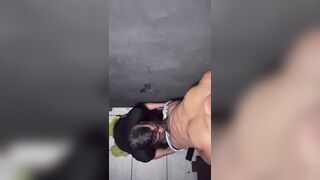 Watch Kristoffer Toro take Nerd Lolzeiro's big Brazilian cock in every corner of the club - 6 image