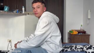 Watch AoB21 & Diego go wild on vacation in Colombia - POV bareback action with deep throat action - 5 image