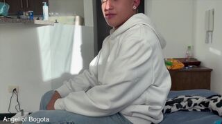 Watch AoB21 & Diego go wild on vacation in Colombia - POV bareback action with deep throat action - 8 image