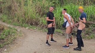 Watch EuPablo, Luccas, Giovannifeet & Maxribeirox take turns getting their asses drilled by straight dudes in a - 4 image