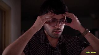 Camilo Brown trades his big cock for a student's grades with a wild bareback session - 1 image