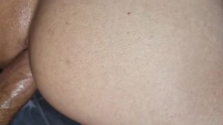 Hot stepdaughter Archik takes a raw ride on her stepdad's big cock & takes a load in her ass