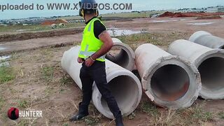 Watch Dropboyfloripabrasil & The Hunter bareback in public, pissing in POV - 10 image