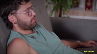 Camilo Brown & Rigo Avela share a wild fisting session with prostate-fucking & cum-sharing - 4 image