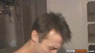 Watch this dude's ass fingered & licked until he's a cum-hungry hunk - 14 image