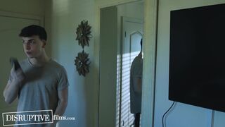 Watch Andrew Miller dominate and tongue Sympathetic Twink's ass in wild roleplay with Troye Jacobs - 4 image