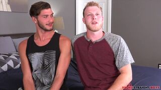 Bareback sex with Justin Dean: Benjamin Dover bangs broke amateur newbie Justin Dean - 2 image