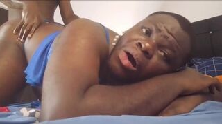 Hot Dicky X dominates and pounds Sweetpebx's tight ass bareback with his BBC gym instructor