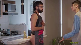 Magic C gets drilled hard by Camilo Brown's massive cock, bareback and deep in her tight ass - 1 image