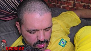 Bela Safado & the gang take turns stuffing each other's asses with massive black cocks in intense orgy - 5 image