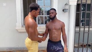 My hubby can't resist Black Dan Fire's huge black rod & gets pounded hard