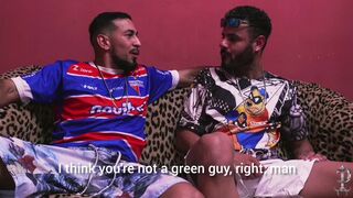 Paizao, Willy, and KaLuan take turns on Mandingo's BBC in intense bareback th - 5 image