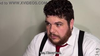 Profanus Office: Bosss interview chubby teen & pound her tight ass in office - 10 image