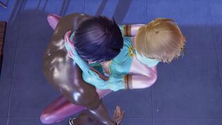 Watch Femboy & Yaoitube take a rough anal pounding in a Japanese 3D hentai game - 5 image