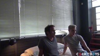 Ben Masters and Greg Mckeon share a hard cock in hot anal action - 1 image