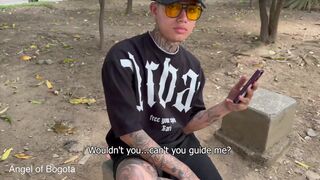 Watch a straight guy get a hot surprise in his next-door neighbor's feet - Medellin 1 - 1 image