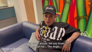 Watch a straight guy get a hot surprise in his next-door neighbor's feet - Medellin 1 - 6 image