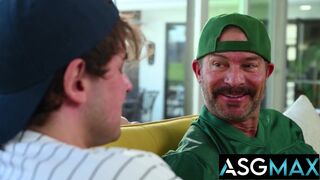 Stepson's raw ride with his muscle hunk stepdad - "I Can't Fuck My Step" - 4 image