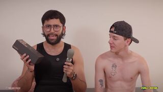 Camilo Brown & Nico Mucci review The Bad Peach Staff Magic Wand - Raw Anal Ride & Handsfree Cum - 1 image