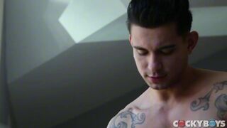 Beaux Banks & Ricky Roman take a rough anal pounding with a cumshot - 3 image
