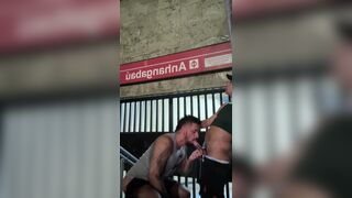 Nobre Dotado and Bitchmansp caught fucking in public and getting bareback anal - 3 image