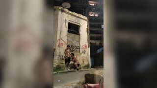 Nobre Dotado and Bitchmansp caught fucking in public and getting bareback anal - 5 image