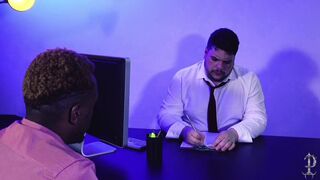 Bob Willian & cardosoarthurx interview fat, chubby office boy, Fernando Devil, in wild bareback office sex tape