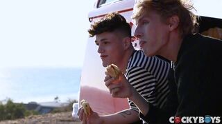 Avery Jones and Zach Astor get rough anal and creampied in hot bear action - 5 image