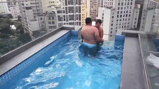 Watch Yuri Gaucho's hairy armpits stuffed with massive cock while she's dressed as a security guard in POV homemade video - 9 image
