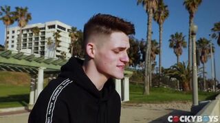 Avery Jones & Sharok get brutally drilled in hardcore anal action with a huge creampie