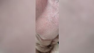 FItness model with perfect body jerking off - 4 image