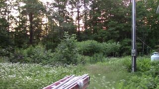Stroking my Hard Cock while sitting on my Porch - 15 image