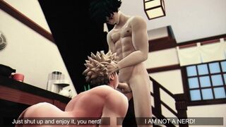 Heros Breakfast - Izuku Midoriya x Katsuki Bakugo My Hero Academia - 3D Animation The Sims 4 - 1 image