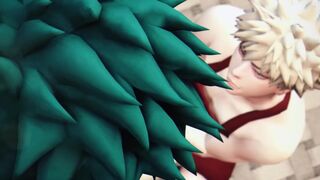 Heros Breakfast - Izuku Midoriya x Katsuki Bakugo My Hero Academia - 3D Animation The Sims 4 - 5 image