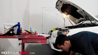 Sexy Hunk Fucks Italian Mechanic Step Uncle - Andrew Miller, Luca Mazzi - NextDoorTaboo - 4 image