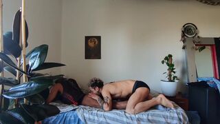 The Italian fucks hard the Latin who with his wonderful ass makes him cum all inside - 2 image