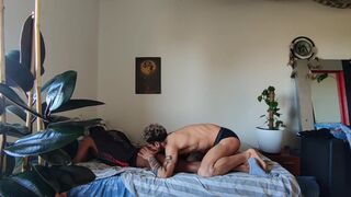 The Italian fucks hard the Latin who with his wonderful ass makes him cum all inside - 4 image