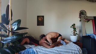 The Italian fucks hard the Latin who with his wonderful ass makes him cum all inside - 7 image