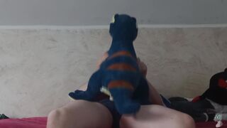 Blue dinosaur t-rex Fun#29 - 12 image