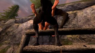 Muscle Red Riding Hood - 4 image