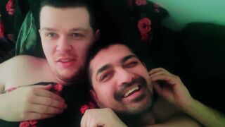 Hung Pakistani Top Creampie ThiCC Hot Bottom and Ate his Own Creamy Load - 2 image