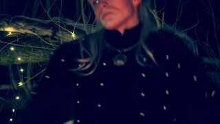 Witcher Netflix. Thanked the Witcher