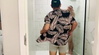 Twitter Boys go to Hollywood; Fucking raw in the shower ; @BaddestDuo - 2 image