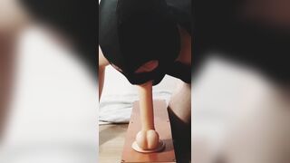 cheating bi cowboy takes suck and fuck test ride on new dildo, training for BBC - POV - 4 image