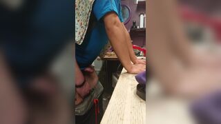 Colombian Twink Fucked Against Workbench & Cums When Ass Gets Whipped - 15 image