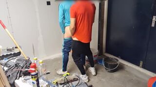 Finally Fucked my co Worker Bareback during Construction Work - 11 image